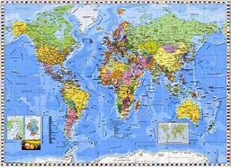Image result for Detailed World Map to Print