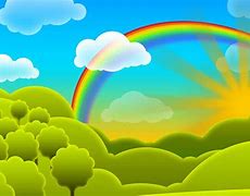 Image result for Cartoon Rainbow Pattern Background