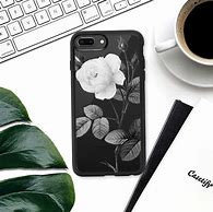 Image result for Flower iPhone Case Black and White