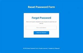 Image result for Sample Forgot Password Page