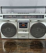 Image result for Sanyo AM FM Radio Cassette Player