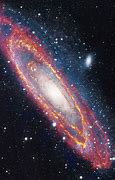 Image result for Andromeda Galaxy Infrared