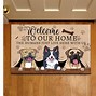 Image result for Funny Dog Door Mats