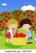 Image result for Children Picking Apples Shutterstock Animatex