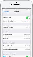 Image result for iPhone Mobile Data Settings