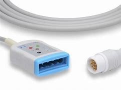 Image result for Philips 5 Lead ECG Cable
