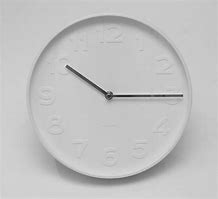 Image result for White Clock