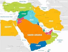 Image result for All Countries in Middle East