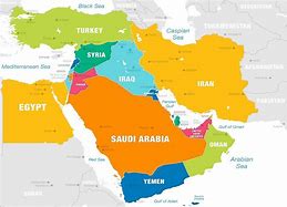 Image result for Middle East Map 2023