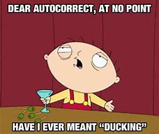 Image result for Auto Correct Is the Meme