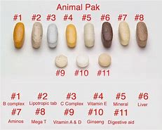 Image result for Animal Vitamin Pak Nutrition