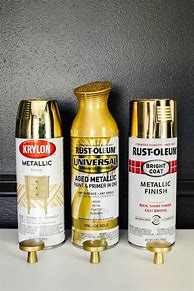 Image result for Spray-Paint Gold and Silver