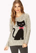 Image result for Women's Cat Sweater