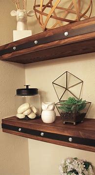 Image result for DIY Shelves for Wall