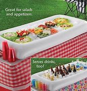 Image result for Inflatable Table Top Cooler
