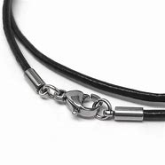 Image result for Black Cord Necklace
