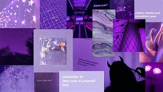 Image result for Purple Aesthetic Computer