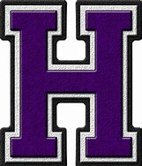 Image result for Alphabet Clip Art H Purple