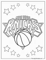 Image result for Knicks Coloring Pages