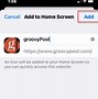 Image result for Add to Home Screen iPhone