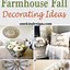 Image result for Fall Home Decor Ideas