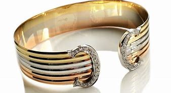 Image result for Vintage 18K Gold Bracelet