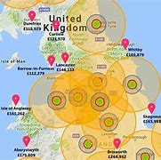 Image result for UK Nuclear Bomb Map