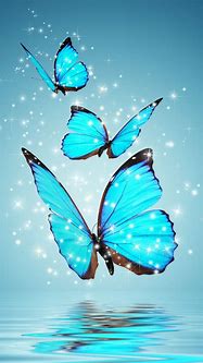 Image result for Blue Butterflies iPhone Wallpaper