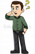 Image result for Confused Man Scratching Head Cartoon