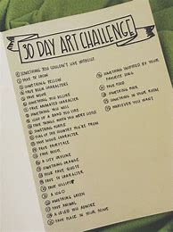 Image result for Digital 30 Day Art Challenge
