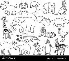 Image result for free vectors lines drawing animal