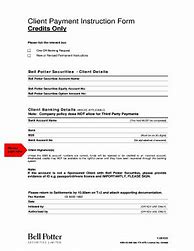 Image result for Banking Instructions Template