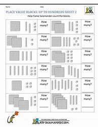 Image result for Place Value 2nd Grade Math Worksheets