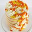 Image result for Halloween Candy Corn Cake