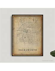 Image result for Map of California with a Vintage Feel