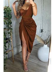 Image result for Fashion Nova Brown Dress