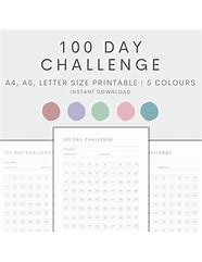 Image result for 100 Day Countdown Printable