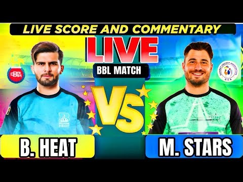 Brisbane Heat vs Melbourne Stars, 20th Match - Live Cricket Score & Commentary |