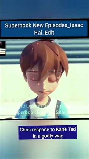 Godly response Chris in persecution #superbook
