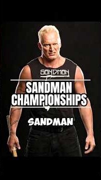 How Many Championships Did The Sandman Win? | ECW Legends #wwe #wcw #ecw #wrestling #thesandman