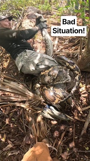 PYTHON ATTACKS MY FACE!