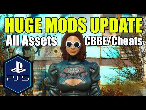 Fallout 4 PS5 [MODS UPDATE with FULL ASSETS] CBBE Sexy Mods & Cheat Terminal
