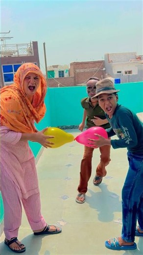 Bhoot solves siblings balloon Problem 🎈👹😱 #funny #bhoot #shorts #trending #viral