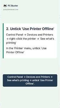 Clicked Print and nothing came out? 4 fixes in order #Shorts