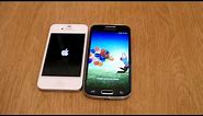 Samsung Galaxy S4 Mini vs iPhone 4s