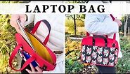 How To Sew A Stylish Laptop Bag - Free Pattern & Tutorial