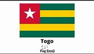 Togo Flag Emoji 🇹🇬 - Copy & Paste - How Will It Look on Each Device?
