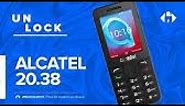 How To Unlock/Enter Unlock Code for ALCATEL 20.38 - UNLOCKLOCKS.com