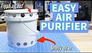DIY Air Purifier | Air Cleaner | Activated Charcoal