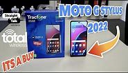 MOTO G Stylus 2022 unboxing and Review for straight talk, Tracfone, Total Wireless, Simple mobile,